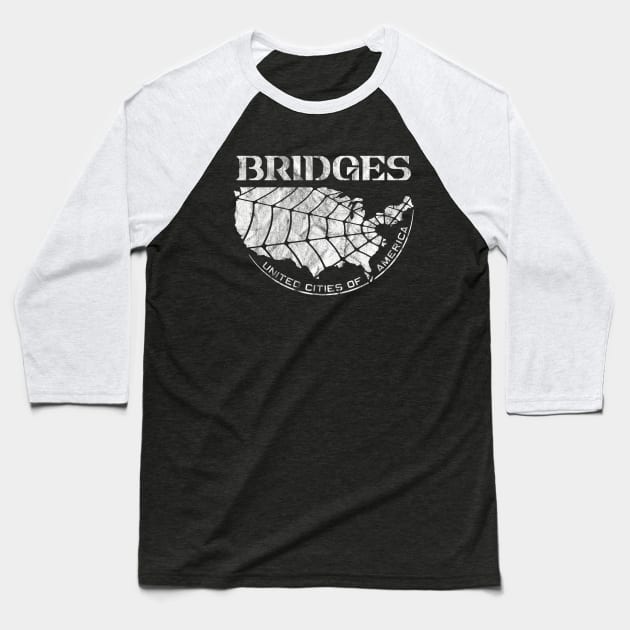 BRIDGES - Death Stranding Baseball T-Shirt by Hislla